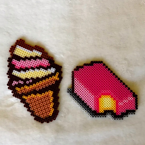 Set of Kawaii Dessert 🍨 EDM Pendents - Picture 1 of 3